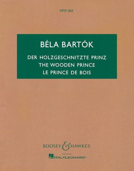 Cover for Bela Bartok · The Wooden Prince, Op. 13 (Paperback Bog) (2004)