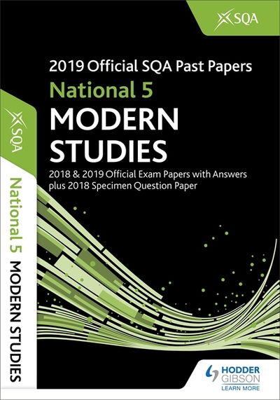 Cover for Sqa · 2019 Official SQA Past Papers: National 5 Modern Studies (Pocketbok) (2019)