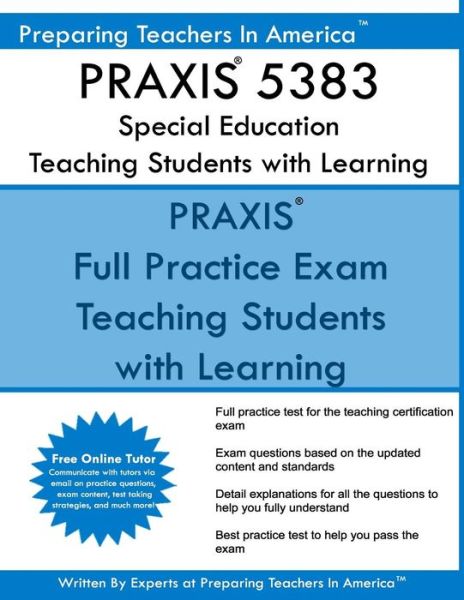 Cover for Preparing Teachers in America · Praxis 5383 Special Education (Paperback Book) (2016)