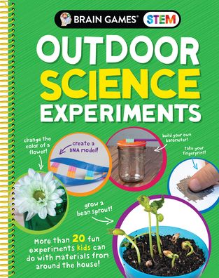 Brain Games Stem - Outdoor Science Experiments (Mom's Choice Awards Gold Award Recipient) - Publications International Ltd - Livros - Publications International, Ltd. - 9781645585213 - 15 de janeiro de 2021