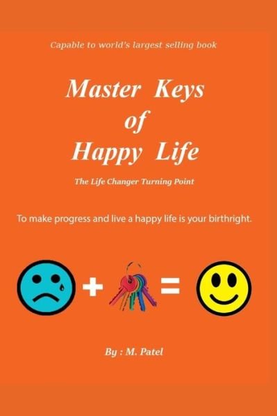 Cover for M Patel · Master Keys of Happy Life (Paperback Book) [English edition] (2019)