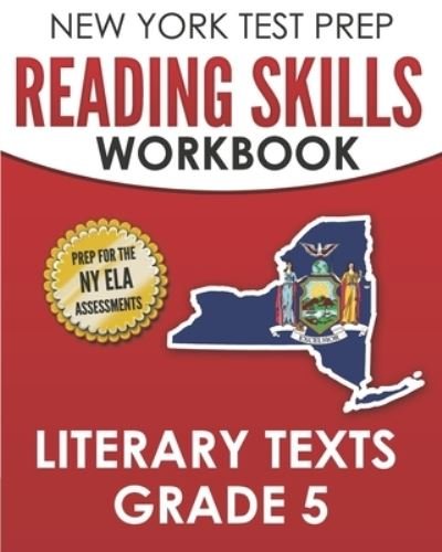 Cover for N Hawas · NEW YORK TEST PREP Reading Skills Workbook Literary Texts Grade 5 (Paperback Bog) (2019)