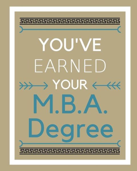 Cover for Mike Murphy · You've earned your M.B.A. Degree (Pocketbok) (2018)