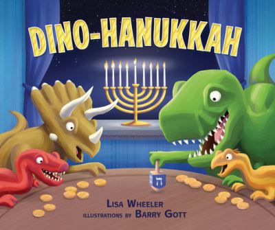 Cover for Lisa Wheeler · Dino-Hanukkah (Book) (2023)