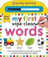 Cover for Roger Priddy · My First Wipe Clean Words - My First Wipe Clean (Board book) (2020)