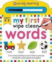 My First Wipe Clean: Words - My First Wipe Clean - Priddy Books - Książki - Priddy Books - 9781838990213 - 17 stycznia 2023