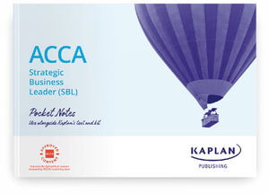 Strategic Business Leader - Pocket Notes - Kaplan - Livres - Kaplan Publishing - 9781839964213 - 30 avril 2023