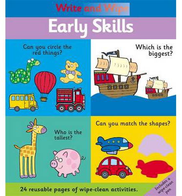 Cover for Jenny Broom · Write and Wipe: Early Skills (Spiral Book) (2014)