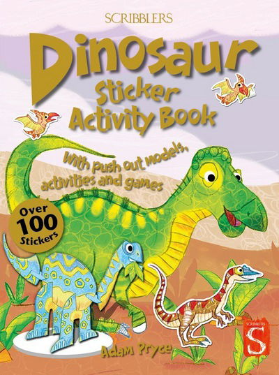 Cover for Margot Channing · Dinosaur Sticker Activity Book - Scribblers Sticker Activity Book (Paperback Book) [Illustrated edition] (2019)