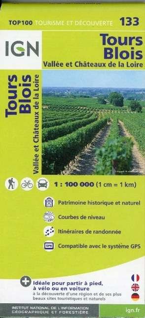 Cover for Ign · IGN TOP100: TOP100: 133 Tours - Blois (Innbunden bok) (2015)