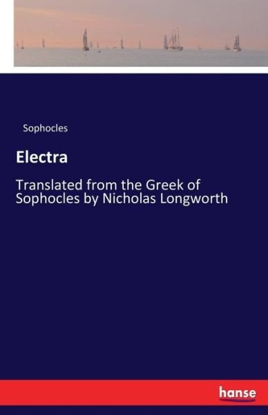 Cover for Sophocles · Electra (Paperback Book) (2017)