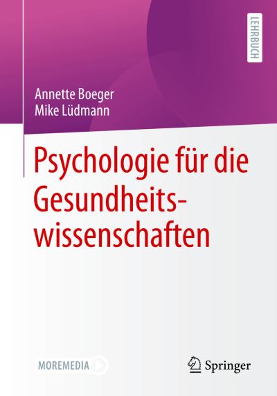 Cover for Annette Boeger · Psychologie F?r Die Gesundheitswissenschaften (N/A) (2023)