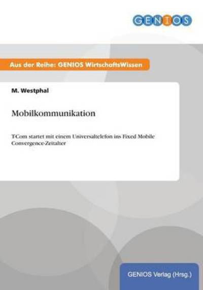 Cover for M Westphal · Mobilkommunikation (Taschenbuch) (2015)