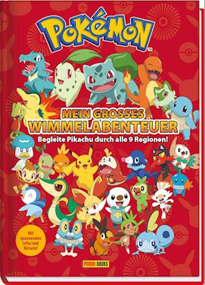 Pokémon: Mein großes Wimmelabenteuer: Begleite Pikachu durch alle 9 Regionen - Panini - Książki - Panini Verlags GmbH - 9783833245213 - 17 września 2024