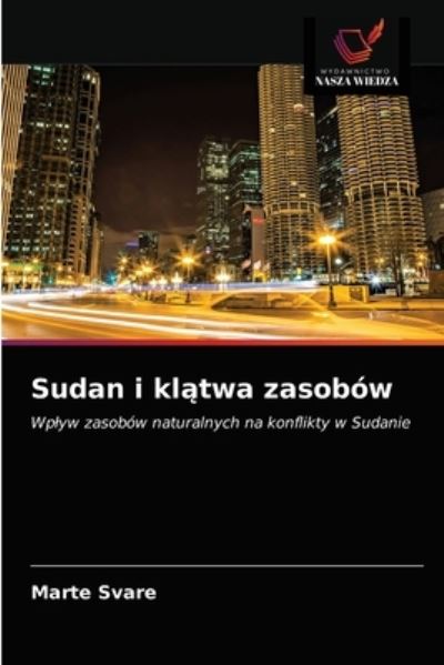 Cover for Marte Svare · Sudan i kl?twa zasobow (Paperback Book) (2020)