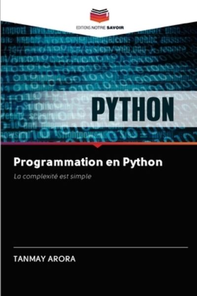 Cover for Arora · Programmation en Python (Book) (2020)