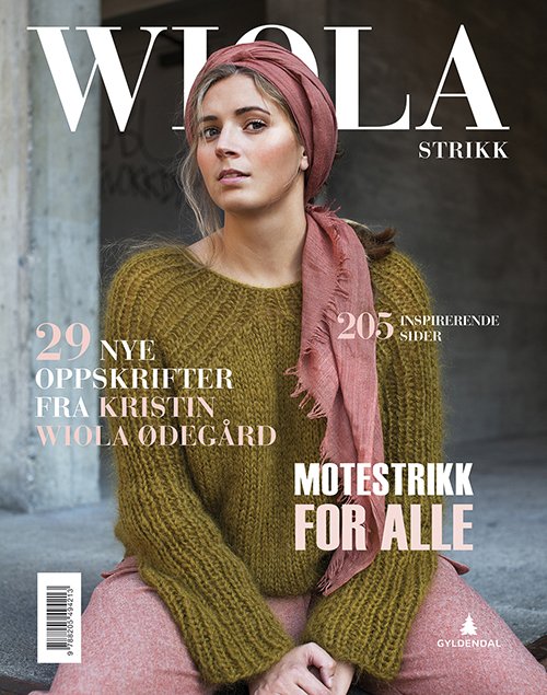 Cover for Kristin Wiola Ødegård · Wiolastrikk : strikkede gensere og jakker (Bound Book) (2017)