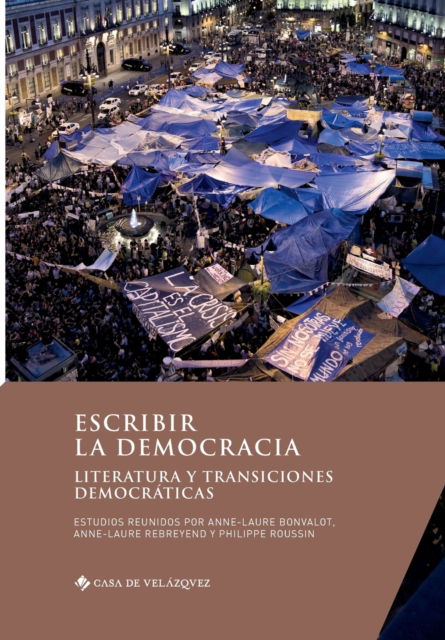 Cover for Varios autores · Escribir la democracia (Paperback Book) (2019)