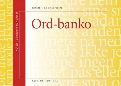 Cover for Kirsten Koch Jensen · Ordbanko (Heftet bok) [1. utgave] (2000)