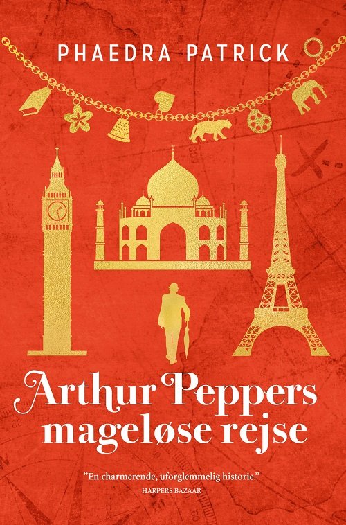Cover for Phaedra Patrick · Arthur Peppers mageløse rejse (Indbundet Bog) [1. udgave] (2021)