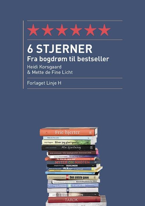 Cover for Heidi Korsgaard og Mette de Fine Licht · 6 stjerner (Sewn Spine Book) [1º edição] (2015)