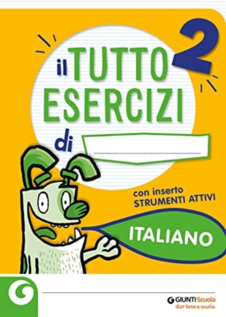 Cover for Vv Aa · Tutto esercizi italiano 2 (Pocketbok) (2020)