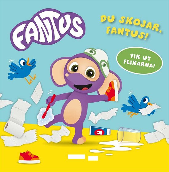 Cover for Knut Næsheim · Du skojar, Fantus! (Indbundet Bog) (2024)