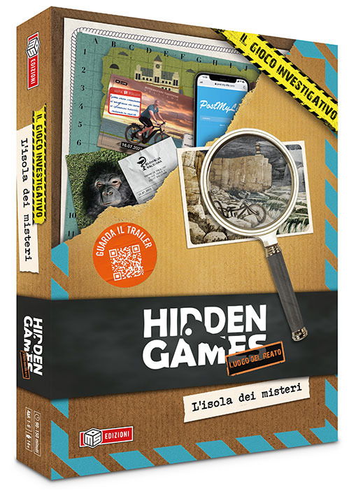 Cover for Hidden Games · L'Isola dei Misteri (MERCH)