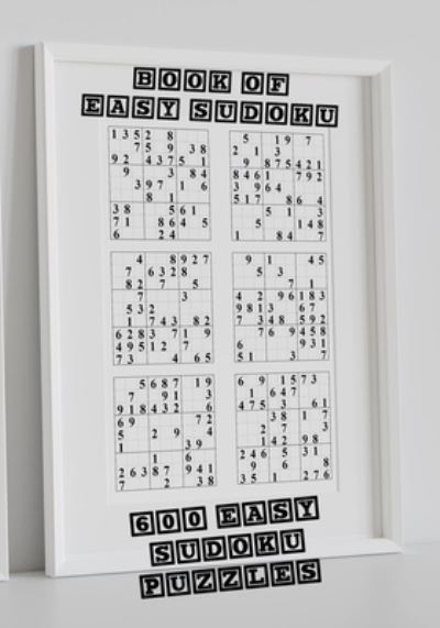 Cover for Lauryn Hildebrand · 600 Easy Sudoku Puzzles: Book of Easy Sudoku (Paperback Book) (2022)