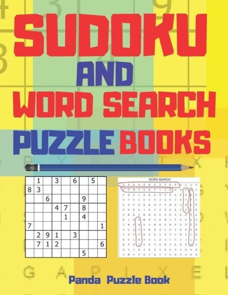 Cover for Panda Puzzle Book · Sudoku And Word Search Puzzle Books (Taschenbuch) (2020)