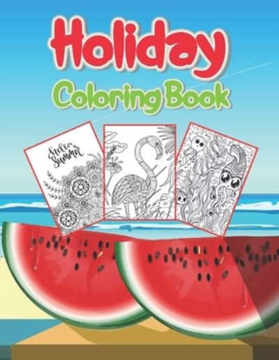 Cover for Drifi Summer · Holiday Coloring Book (Paperback Bog) (2020)