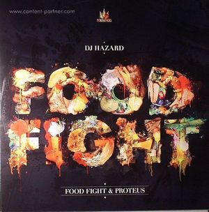 Cover for Hazard · Food Fight / Proteus (12&quot;) (2011)