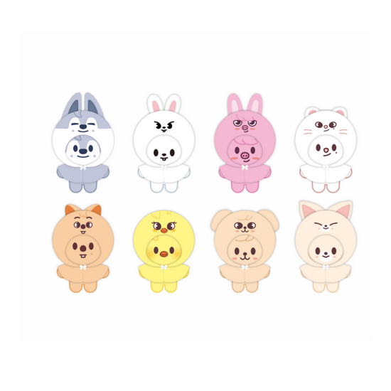 Cover for STRAY KIDS · SKZ 5'CLOCK - SKZOO PLUSH 10CM  OUTFIT (MERCH) [DWAEKKI] (2025)