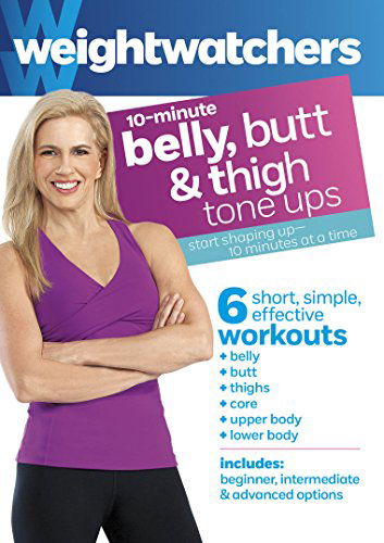 Cover for Weight Watchers: 10-minute Belly &amp; Butt &amp; Thighs (DVD) (2014)