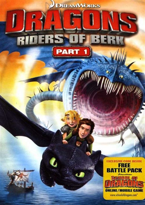 Dragons: Riders of Berk - Part 1 - DVD - Filmes - FAMILY, ANIMATION, COMEDY, ADVENTURE - 0024543869214 - 1 de fevereiro de 2018