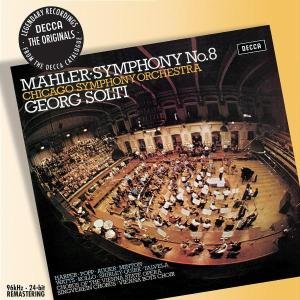 Cover for Chicago So/solti · Mahler / Symphony No 8 (CD) [Remastered edition] (2006)