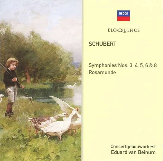 Symphonies 3-6 & 8 - F. Schubert - Musikk - ELOQUENCE - 0028948255214 - 16. februar 2018