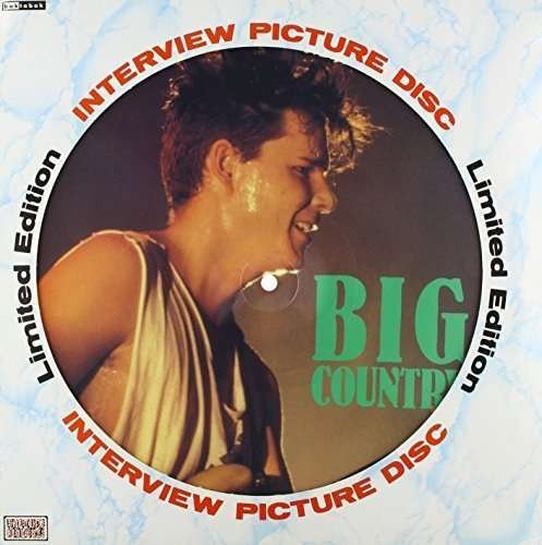 Cover for Big Country · 80's Interview (LP) [Picture Disc edition] (2014)
