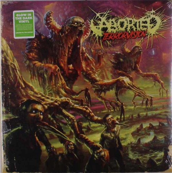 Cover for Aborted · Terrorvision (VINYL) [Coloured edition] (2018)