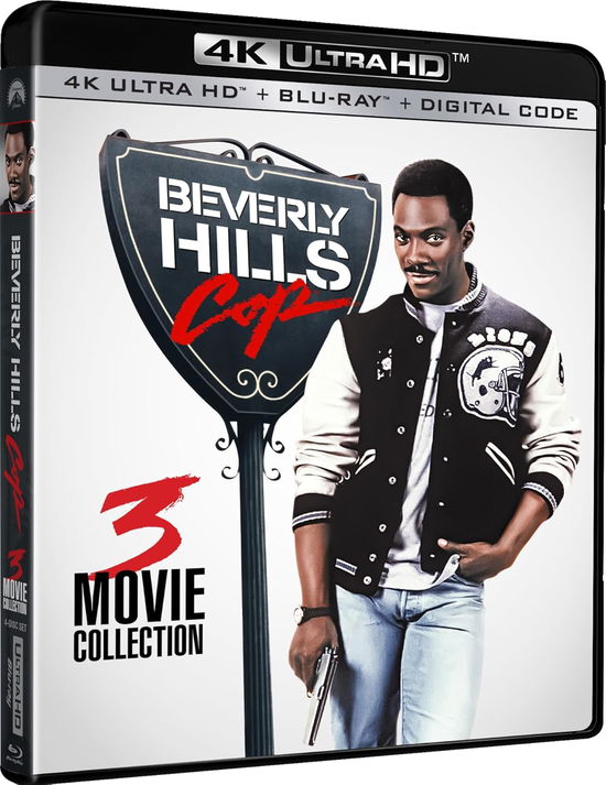 Cover for Beverly Hills Cop 3-movie Collection (4K UHD Blu-ray) (2024)