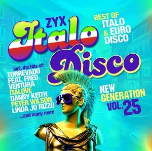 Cover for Zyx Italo Disco New Generation Vol. 25 · ZYX Italo Disco New Generation 25 (CD) (2024)