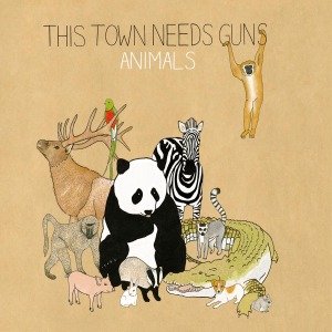 Cover for This Town Needs Guns · Animals (LP) (2012)