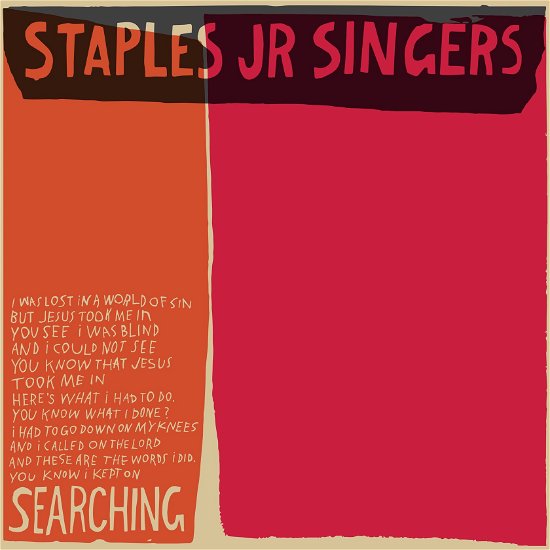 Cover for Staples Jr. Singers · Searching (LP) (2024)