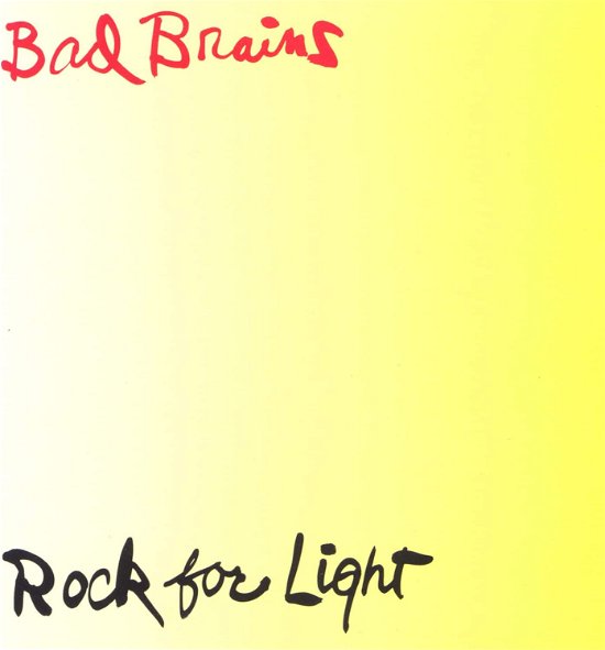 Cover for Bad Brains · Rock for Light (Yellow with Red Splatter) (LP) (2023)