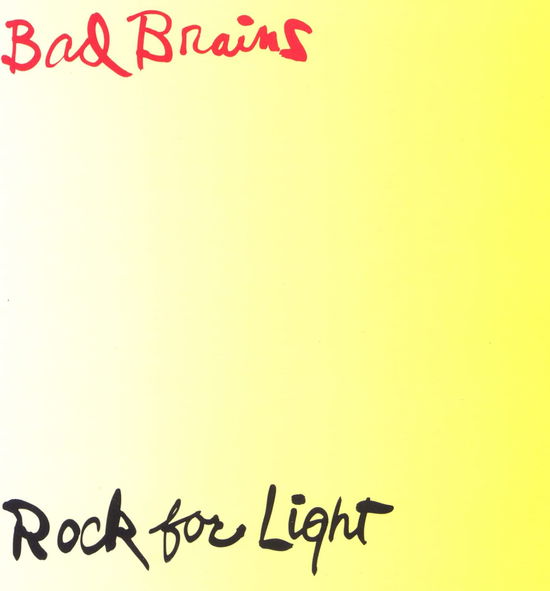 Cover for Bad Brains · Rock for Light (Yellow with Red Splatter) (LP) (2023)