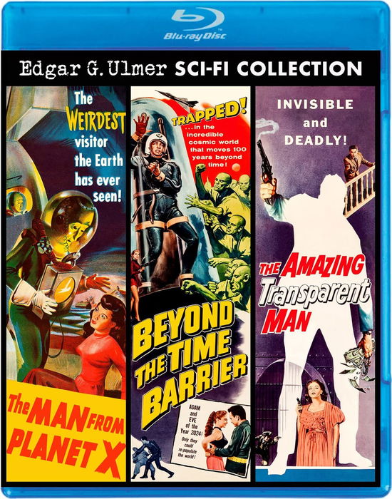 Cover for Edgar G Ulmer Sci-fi Collection (Blu-Ray) (2022)