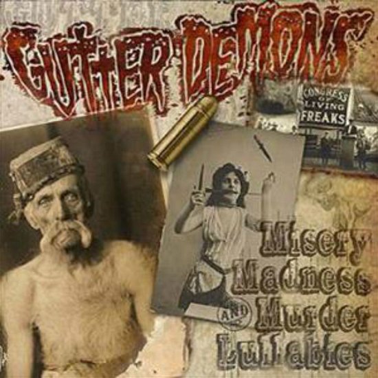 Cover for Gutter Demons · Misery Madness and Murder Lullabies (CD) [Reissue edition] (2018)