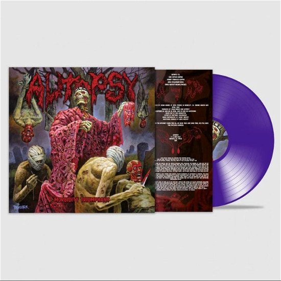 Cover for Autopsy · Morbidity Triumphant (Purple) (LP) [Purple edition] (2022)