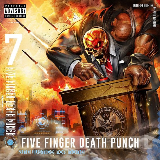 And Justice For None - Five Finger Death Punch - Muziek -  - 0810067010214 - 18 mei 2018