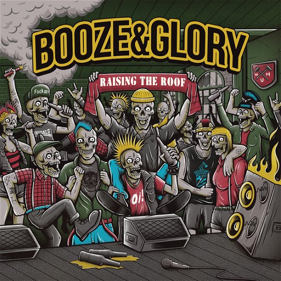 Cover for Booze &amp; Glory · Raising the Roof (12&quot;) (2022)